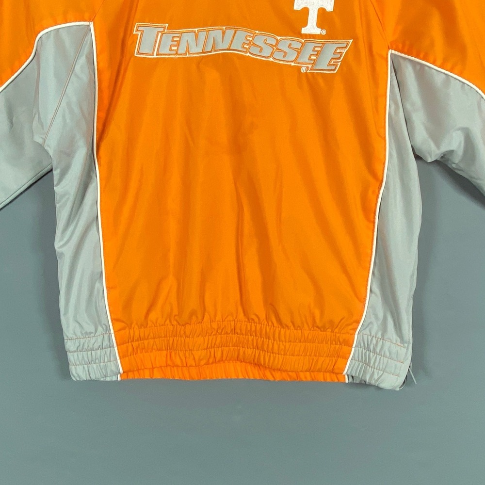Starter Tennessee Volunteers Pullover Jacket Youth Size 6/7 Orange Windbreaker - Picture 2 of 11